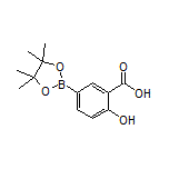 2-Hydroxy-5-(4,4,5,5-tetramethyl-1,3,2-dioxaborolan-2-yl)benzoic Acid