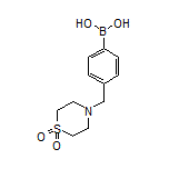 4-[(1,1-Dioxidothiomorpholino)methyl]phenylboronic Acid
