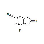 7-Fluoro-2-oxoindane-5-carbonitrile