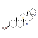 (3S,8R,10S,13S,14S)-10,13-Dimethylhexadecahydrospiro[cyclopenta[a]phenanthrene-17,2’-[1,3]dioxolan]-3-amine