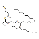 3-(2-Methoxyethoxy)propane-1,2-diyl Ditetradecanoate