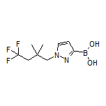 1-(4,4,4-Trifluoro-2,2-dimethylbutyl)-pyrazole-3-boronic Acid
