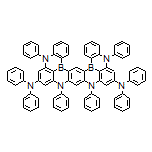 N7,N7,N13,N13,5,9,11,15-Octaphenyl-5,9,11,15-tetrahydro-5,9,11,15-tetraaza-19b,20b-diboradinaphtho[3,2,1-de:1’,2’,3’-jk]pentacene-7,13-diamine