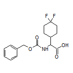 2-(Cbz-amino)-2-(4,4-difluorocyclohexyl)acetic Acid