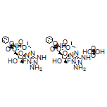 Di[Isopropyl (2S)-2-[[[[(2R,3R,4R,5R)-5-[2-amino-6-(methylamino)-9H-purin-9-yl]-4-fluoro-3-hydroxy-4-methyltetrahydro-2-furyl]methoxy](phenoxy)phosphoryl]amino]propanoate] Sulfate