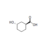 (1S,3S)-3-羟基环己烷甲酸