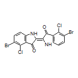 5,5’-Dibromo-4,4’-dichloro-[2,2’-biindolinylidene]-3,3’-dione