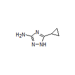 3-Amino-5-cyclopropyl-1H-1,2,4-triazole