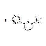 4-Bromo-1-[3-(trifluoromethyl)phenyl]pyrazole
