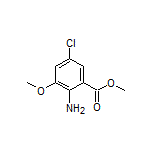 Methyl 2-Amino-5-chloro-3-methoxybenzoate