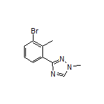 3-(3-Bromo-2-methylphenyl)-1-methyl-1H-1,2,4-triazole