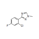 3-(2-Chloro-4-fluorophenyl)-1-methyl-1H-1,2,4-triazole