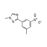 1-Methyl-3-(3-methyl-5-nitrophenyl)-1H-1,2,4-triazole