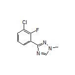 3-(3-Chloro-2-fluorophenyl)-1-methyl-1H-1,2,4-triazole