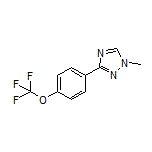 1-Methyl-3-[4-(trifluoromethoxy)phenyl]-1H-1,2,4-triazole