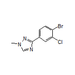 3-(4-Bromo-3-chlorophenyl)-1-methyl-1H-1,2,4-triazole