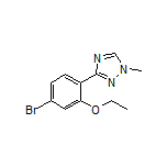 3-(4-Bromo-2-ethoxyphenyl)-1-methyl-1H-1,2,4-triazole