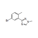 3-(5-Bromo-2-methylphenyl)-1-methyl-1H-1,2,4-triazole