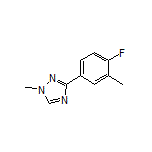 3-(4-Fluoro-3-methylphenyl)-1-methyl-1H-1,2,4-triazole