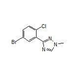 3-(5-Bromo-2-chlorophenyl)-1-methyl-1H-1,2,4-triazole
