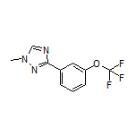 1-Methyl-3-[3-(trifluoromethoxy)phenyl]-1H-1,2,4-triazole