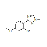 3-(2-Bromo-4-methoxyphenyl)-1-methyl-1H-1,2,4-triazole