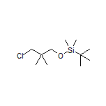 tert-Butyl(3-chloro-2,2-dimethylpropoxy)dimethylsilane