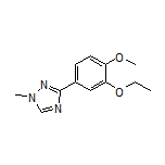 3-(3-Ethoxy-4-methoxyphenyl)-1-methyl-1H-1,2,4-triazole