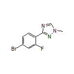 3-(4-Bromo-2-fluorophenyl)-1-methyl-1H-1,2,4-triazole