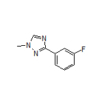 3-(3-Fluorophenyl)-1-methyl-1H-1,2,4-triazole