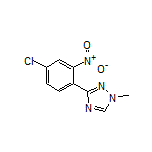 3-(4-Chloro-2-nitrophenyl)-1-methyl-1H-1,2,4-triazole