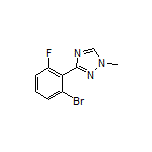 3-(2-Bromo-6-fluorophenyl)-1-methyl-1H-1,2,4-triazole