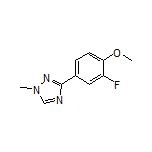 3-(3-Fluoro-4-methoxyphenyl)-1-methyl-1H-1,2,4-triazole