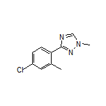 3-(4-Chloro-2-methylphenyl)-1-methyl-1H-1,2,4-triazole