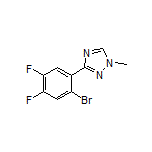 3-(2-Bromo-4,5-difluorophenyl)-1-methyl-1H-1,2,4-triazole