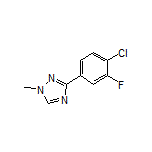 3-(4-Chloro-3-fluorophenyl)-1-methyl-1H-1,2,4-triazole