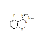 3-(2-Fluoro-6-methoxyphenyl)-1-methyl-1H-1,2,4-triazole