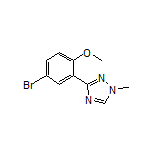 3-(5-Bromo-2-methoxyphenyl)-1-methyl-1H-1,2,4-triazole