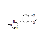 3-(Benzo[d][1,3]dioxol-5-yl)-1-methyl-1H-1,2,4-triazole