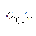 Methyl 2-Methyl-5-(1-methyl-1H-1,2,4-triazol-3-yl)benzoate