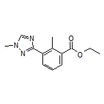 Ethyl 2-Methyl-3-(1-methyl-1H-1,2,4-triazol-3-yl)benzoate