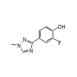2-Fluoro-4-(1-methyl-1H-1,2,4-triazol-3-yl)phenol