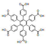 3’,4’,5’,6’-Tetrakis(4-carboxyphenyl)-[1,1’:2’,1’’-terphenyl]-4,4’’-dicarboxylic Acid