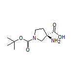 (R)-3-Amino-1-Boc-pyrrolidine-3-carboxylic Acid