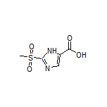 2-(Methylsulfonyl)imidazole-5-carboxylic Acid