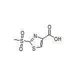 2-(Methylsulfonyl)thiazole-4-carboxylic Acid