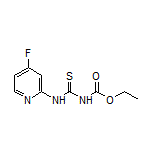 Ethoxy-N-[[[4-fluoro(2-pyridyl)]amino]thioxomethyl]carboxamide