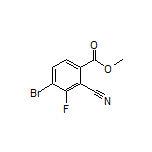Methyl 4-Bromo-2-cyano-3-fluorobenzoate