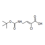 (Z)-4-(Boc-amino)-2-chloro-2-butenoic Acid