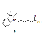 1-(5-Carboxypentyl)-2,3,3-trimethyl-3H-indol-1-ium Bromide
